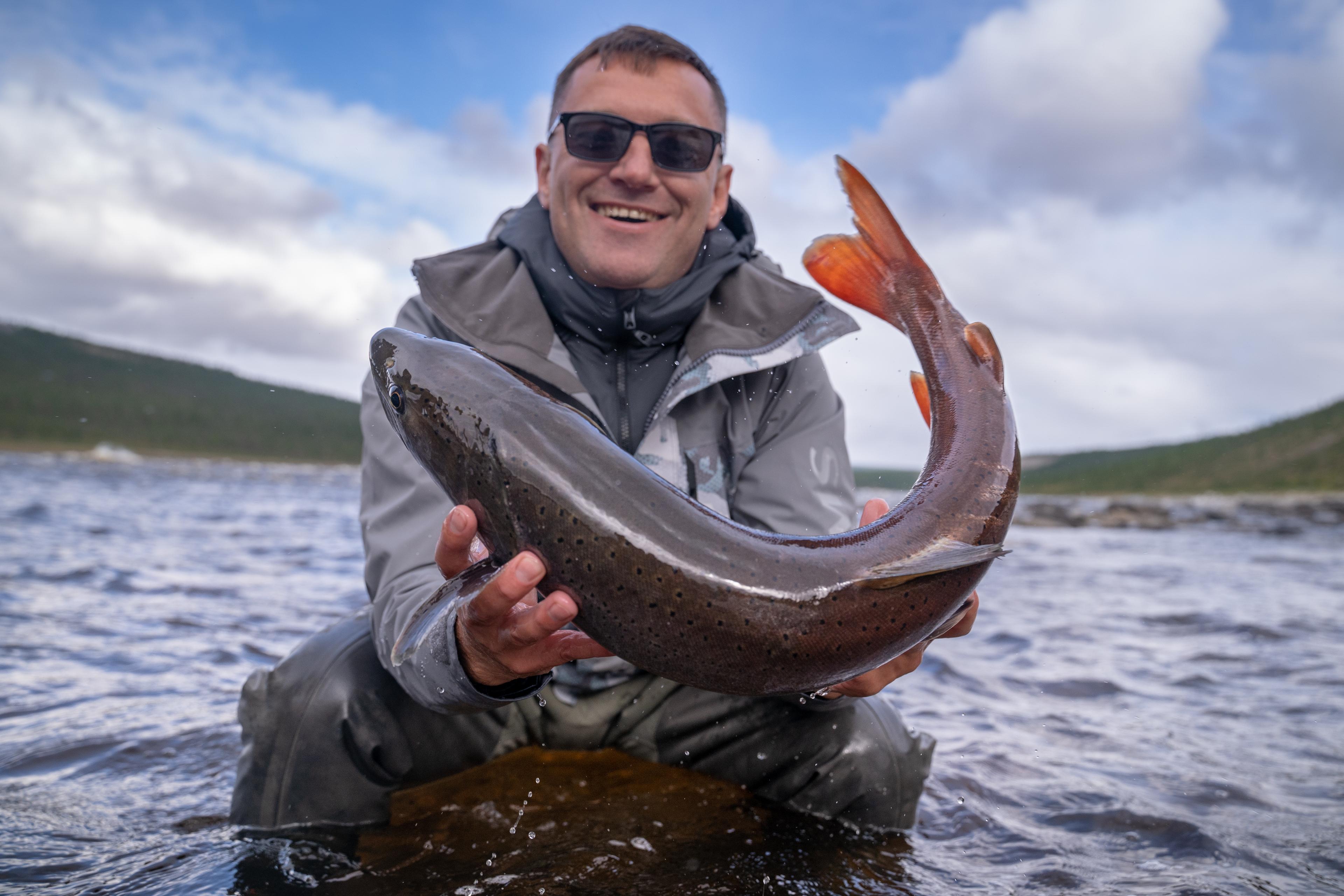 Арктическая рыбалка на реке Котуй